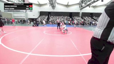 150-I lbs Quarterfinal - Trevin Highton, Yale Street vs Jesse Quinn, Wrestling University