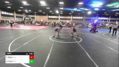 138 lbs Round Of 16 - Taylen Beck, Oakdale WC vs Aiden Caro, Rancho Bernardo WC