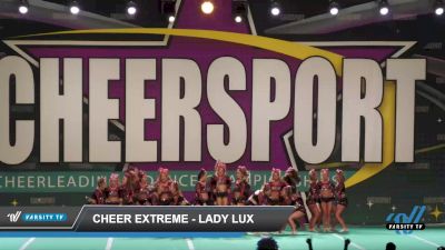 Cheer Extreme - Kernersville - Lady Lux [2022] 2022 CHEERSPORT National Cheerleading Championship