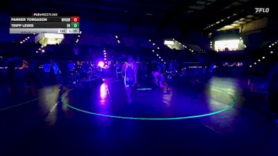 150 lbs Round 4 - Parker Yorgason, West Field High School Wrestli vs Tripp Lewis, Ridgeline Riverhawks