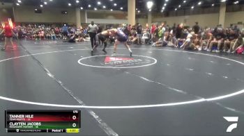 175 lbs Round 4 (6 Team) - Tanner Hile, Team Misfits vs Clayten Jacobs, Mississippi Mayhem