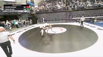 6A 175 lbs Champ. Round 1 - Kash Taylor, Farmington vs Oliver Holman, Riverton