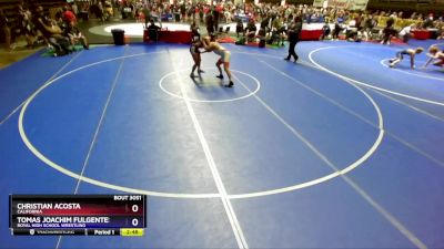 165 lbs Cons. Round 5 - Christian Acosta, California vs Tomas Joachim Fulgentes, Royal High School Wrestling