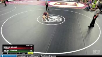 Quarterfinal - Kaden Kowalek, Kearney vs Brenyn Delano, Columbus