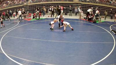 54 lbs Quarters - Zeivier Lindsay, South Sevier vs Landry Spence, Millard Wrestling
