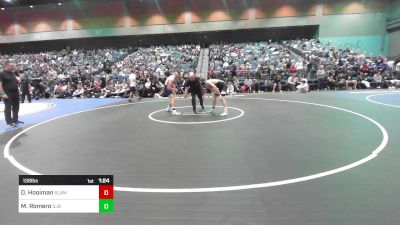 138 lbs Semifinal - Drake Hooiman, Slam Academy vs Michael Romero, St John Bosco