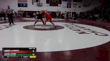 184 lbs Cons. Round 2 - Jasper Luckritz, Central vs Drake Stuhr, Nebraska Wesleyan