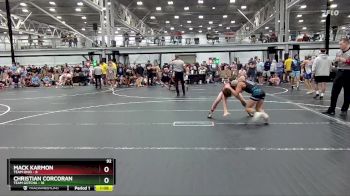 92 lbs Round 1 (6 Team) - Christian Corcoran, Team Gotcha vs Mack Karmon, Team Ohio