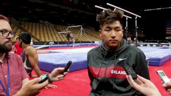 Interview: Yul Moldauer - Day 2, 2018 US Championships