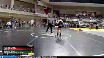 84 lbs Semis (4 Team) - Easton King, PEM (Plainview/Elgin/Millville) vs Max Schlagel, HLWW