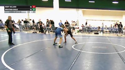 132 lbs Consi Of 64 #2 - Reef Dillard, PA vs Brayden Sigle, PA