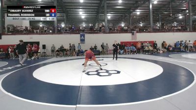 79 kg Cons. Rd Of 32 - Omaury Alvarez, Tar Heel Wrestling Club vs Trammel Robinson, Laker Wrestling Club