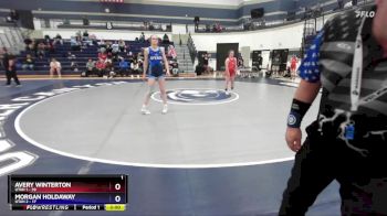 155 lbs Round 2 (4 Team) - Avery Winterton, Utah 1 vs Morgan Holdaway, Utah 2