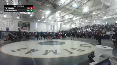 135 lbs Cons. Round 2 - Gianna Tatum, Alta Loma vs Mylinh Do, Cypress
