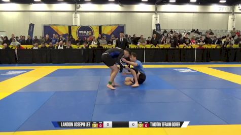 Timothy Efraim Gorer vs Landon Joseph Lee 2024 World IBJJF Jiu-Jitsu No-Gi Championship