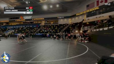 235 lbs Champ. Round 2 - Josie Panos, Mount Vernon vs Kinley Jimenez, South Tama