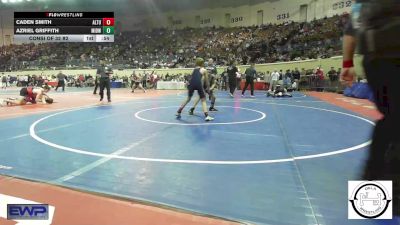 88 lbs Consi Of 32 #2 - Caden Smith, Altus JH vs Azriel Griffith, Midwest City Bombers