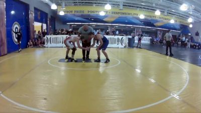 157 lbs Round 1 (8 Team) - Linkin Burgett, Braves WC vs Liam Keely, Palm Harbor WC