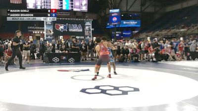 144 lbs Champ. Rd Of 64 - Mason Goelz, Indiana vs Jaeden Brandon, Virginia