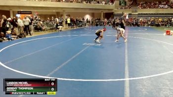 64 lbs Semifinal - Landon Michel, Summit Wrestling Academy vs Geremy Thompson, Owatonna