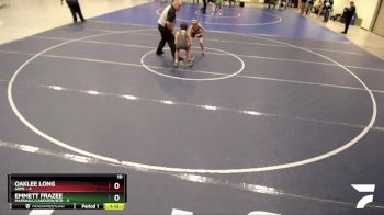 95 lbs Quarterfinals (8 Team) - Oaklee Long, ANML vs Emmett Frazee, Marshall/Lakeview/RTR