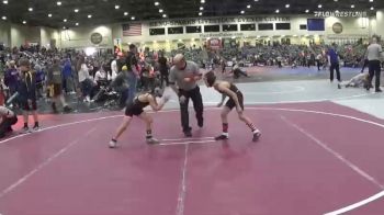 61 lbs Quarterfinal - Colt Arey, West Valley Junior Eagles vs Lincoln Cain, Salem Elite Mat Club