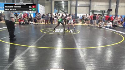 160 lbs Consolation - Nicholas McCully, Bellefonte vs Paul Ngolle, Hagerstown