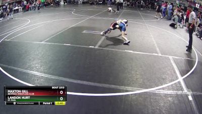 60 lbs Cons. Semi - Maxton Gill, Beatrice Wrestling Club vs Landon Hurt, St. Paul