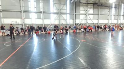 53 lbs Champ. Round 3 - Gavin Gilbertson, Punisher Wrestling Company vs Meztli Zuniga, Team Aggression Wrestling Club