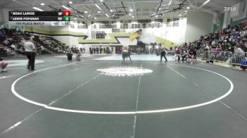 285 lbs 1st Place Match - Noah Larios, Imperial vs Lewis Fofanah, Poway