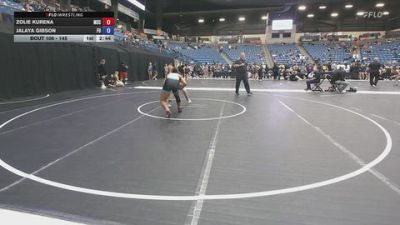 145 lbs Champ. Round 2 - Zolie Kurena, Murray State vs Jalaya Gibson, Friends University