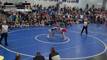 132 lbs Semifinal - Dylan Newman, Falconer vs Luke Duffina, Medina