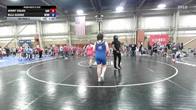 79 kg Rr Rnd 6 - Avery Ogles, Lady Warriors United - GK8E vs Ella Juarez, Maine Trappers Green - GK8E