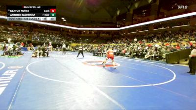 126 Class 4 lbs Cons. Round 3 - Keaton Hurst, Ozark vs Antonio Martinez, Fort Osage