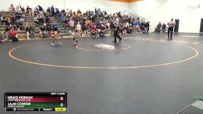 N-1 lbs Round 1 - Grace Morgan, Tiger Wrestling Club vs Lilah Connor, Marion Wolves