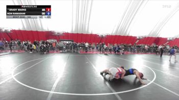 144 lbs Champ. Round 1 - Brady Marks, Askren Wrestling Academy vs Ron Ramadani, Kaukauna Wrestling Club
