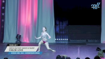 Fierce Factory Dance & Talent - Chloe Love [2023 Mini - Solo - Contemporary/Lyrical Day 1] 2023 JAMfest Dance Super Nationals