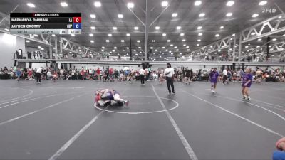110 lbs Round 1 - Nabhanya Dhiman, Lady Assassins vs Jayden Crotty, Ground Up USA