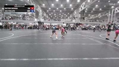 118 lbs Round 1 - Payton George, CTWHALE vs Ava Phillips, Empire Girls WC