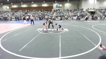 80 lbs Quarterfinal - Addyson Cravens, Nestucca Valley WC vs Kadence Cantieri, Team Viper