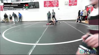 52 lbs Round Of 32 - Maverick Meadows, Tuttle Wrestling vs Janson Jones, Standfast