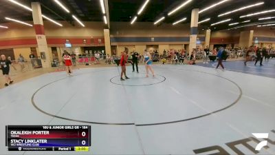 164 lbs Quarterfinal - Okaleigh Porter, Texas vs Stacy Linklater, Vici Wrestling Club