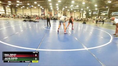 160 lbs Rd# 8- 12:30pm Saturday Final Pool - Jacob Endzel, Maryland Gold vs Paul Tepley, Terps Xtreme