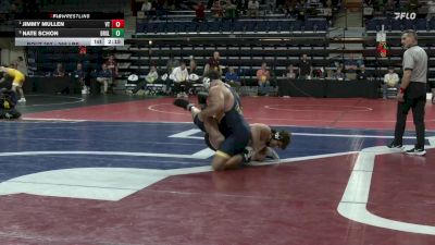 285 lbs Semifinal - Jimmy Mullen, Virginia Tech vs Nate Schon, Drexel