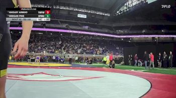 D2-165 lbs Champ. Round 1 - Deegan Pike, Cedar Springs vs Kholby Armijo, Paw Paw