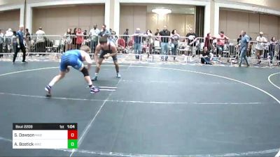 138 lbs Round Of 16 - Shea Dawson, Mad Dog Wrestling Club vs Adyn Bostick, Arizona