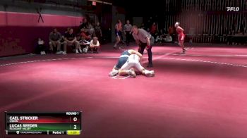 106 lbs Round 1 - Lucas Reeder, Pleasant Valley vs Cael Stricker, Lisbon