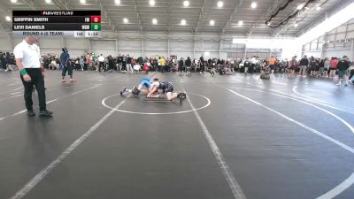 106 lbs Round 4 (8 Team) - Griffin Smith, Freakztyle Wrestling vs Levi Daniels, West Geauga Wolverines