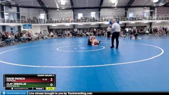184 lbs Champ. Round 2 - Clay DeBaillie, Augustana (IL) vs David Papach, Wartburg