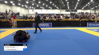 Nathan Earl Snyder vs Joshua Theo Wheeler 2024 World Masters IBJJF Jiu-Jitsu Championship